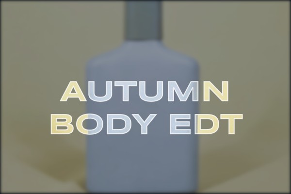autumn body edt