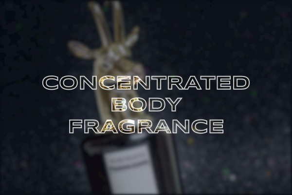 concentrated body fragrance