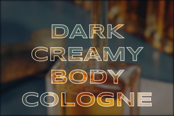 dark creamy body cologne